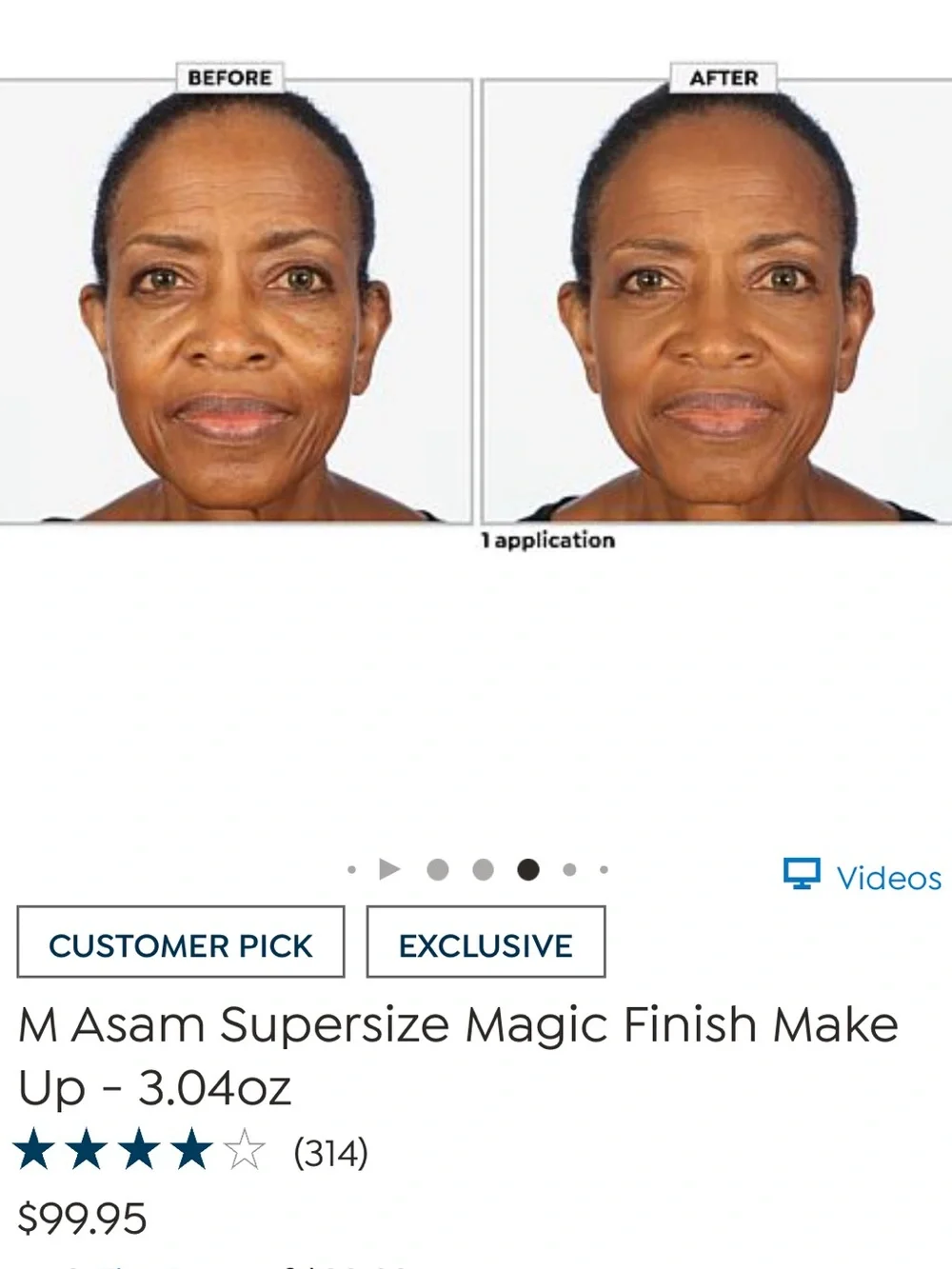 M.Asam Supersize Magic Finish Make-up Mousse - 3.4 oz Original